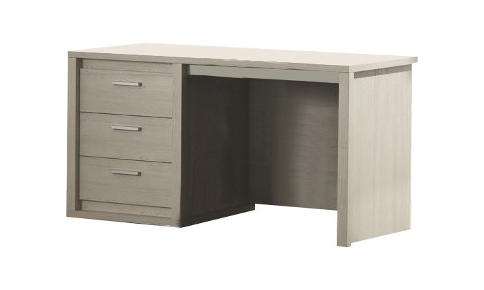 Bureau contemporain coloris gris NOE