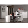 Ensemble de bureau contemporain blanc Octavia, Ensemble de bureau, BUREAU, BUREAU, Ensemble de bureau pas cher