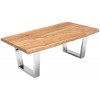 Table basse Mammut 110cm acacia 40mm