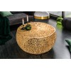 Table basse Leaf 80cm gold