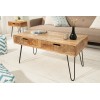 Table basse Scorpion 100cm mangue