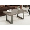 Table basse Iron Craft 100cm gris mangue