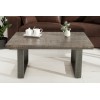 Table basse Iron Craft 100cm gris mangue