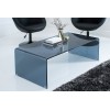 Table basse Fantome 110cm verre anthracite