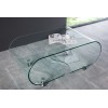 Table basse Fantome en verre 90cm