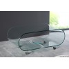 Table basse Fantome en verre 90cm