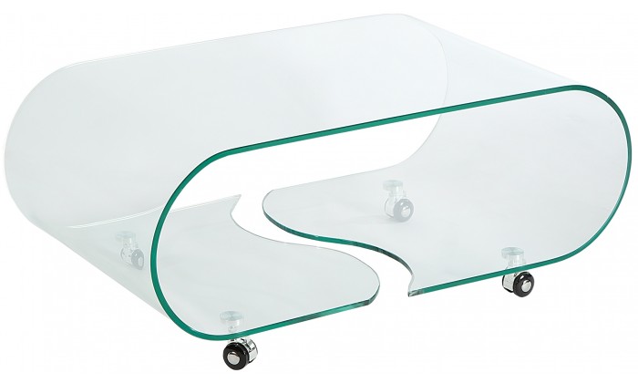 Table basse Fantome en verre 90cm