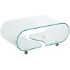 Table basse Fantome en verre 90cm