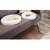 Table d'appoint Two-Way set de 2 blanc argent