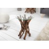 Table d'appoint Driftwood Treibh. 40cm marron