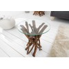 Table d'appoint Driftwood Treibh. 40cm marron