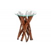 Table d'appoint Driftwood Treibh. 40cm marron