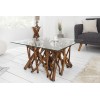 Table basse Bois flotté marron 80cm