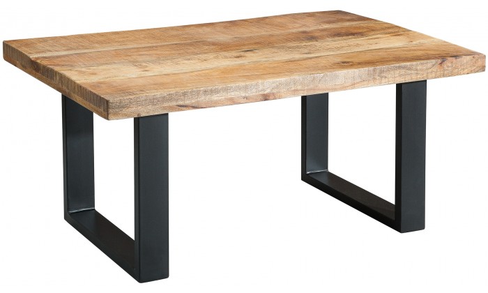 Table basse Iron Craft 100cm natur Mango