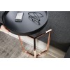 Table basse Modular 40cm cuivre noir