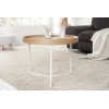 Table basse Modular 60cm blanc naturel