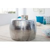 Table basse Orient 60cm en argent