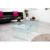 Table basse Fantome set de 3 en verre