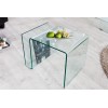 Table basse Fantome 50cm en verre