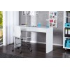 Bureau Sensation blanc brillant 120cm