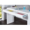 Bureau Sensation blanc brillant 120cm