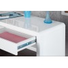 Bureau Sensation blanc brillant 120cm