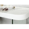 Bureau Onyx blanc 140cm