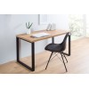 Bureau Oak chêne noir 120cm