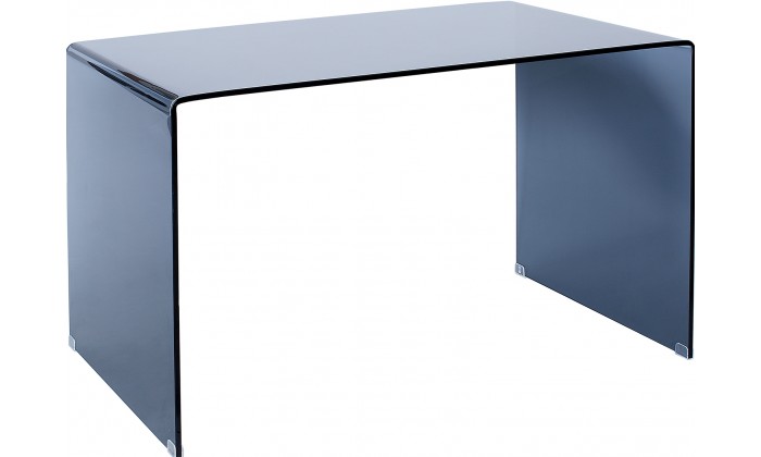 Bureau Fantôme 120cm verre anthracite