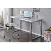 Bureau d'ordinateur portable blanc 120x60cm