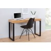 Bureau d'ordinateur portable Oak chêne noir 120cm