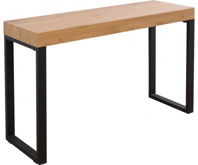 Bureau d'ordinateur portable Oak chêne noir 120cm