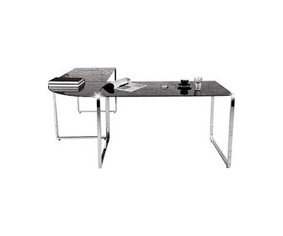 Bureau d'angle Big Deal noir