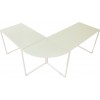 Bureau d'angle Big Deal blanc