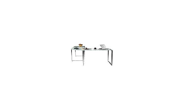 Bureau d'angle Big Deal blanc