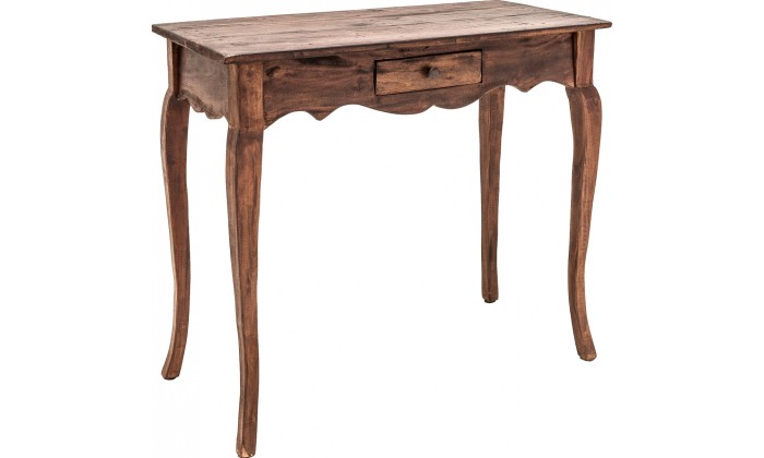 Bureau Hemingway 80cm acajou naturel