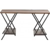 Table/Bureau Tube Metal Gris