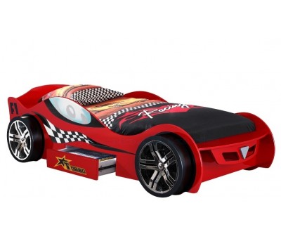 Lit voiture enfant  rouge, blue ou blanc  AUTO