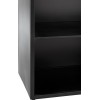 Armoire 5 Planches + 4 Tiroirs Metal Noir