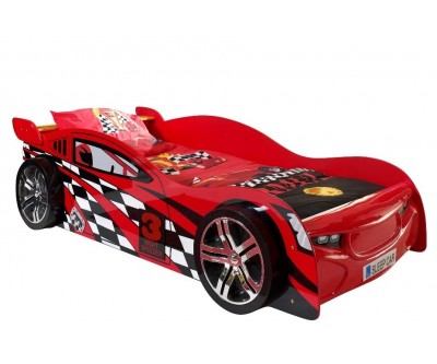 Lit voiture desing enfant  rouge FLASH