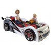 Lit voiture desing enfant blanc CHAMPION