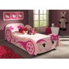 Lit enfant voiture fille rose violette PAPILLON