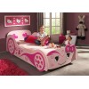 Lit enfant voiture fille rose violette PAPILLON