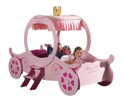 Lit enfant carrosse princesse DISNEY