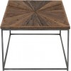 Table De Salon Shanil Bois/Metal Naturel/Gris