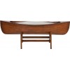 Table De Salon Bateau Bois Marron