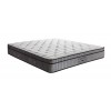 Lit box literie boxspring avec rangement complete  silver VERONIQUE