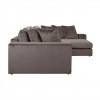 Canapé Juniper  3-places + Lounge droite  Stone Velvet