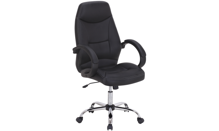 Fauteuil de bureau en noir ERGONOMIQUE